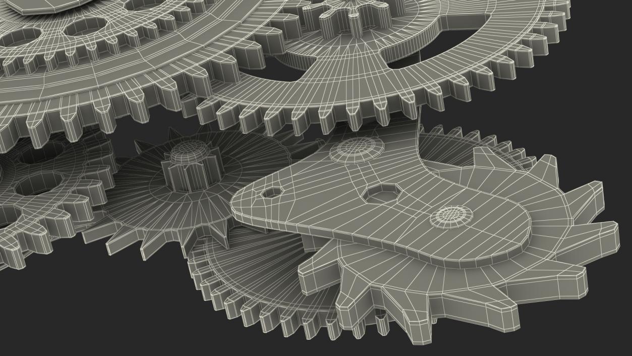 3D model Cog Gears Mixed