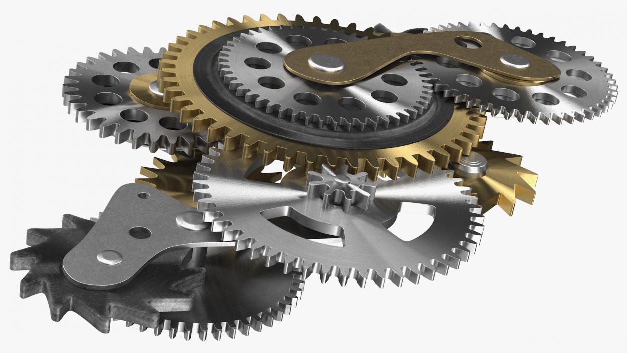 3D model Cog Gears Mixed