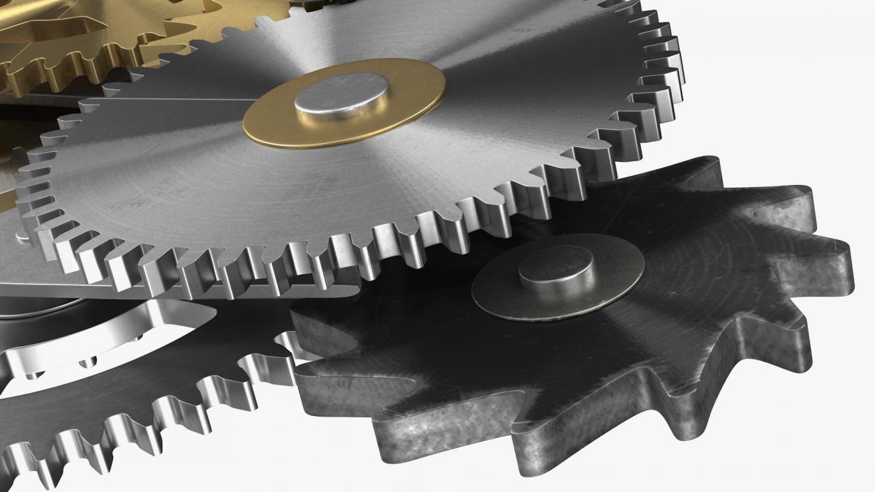 3D model Cog Gears Mixed