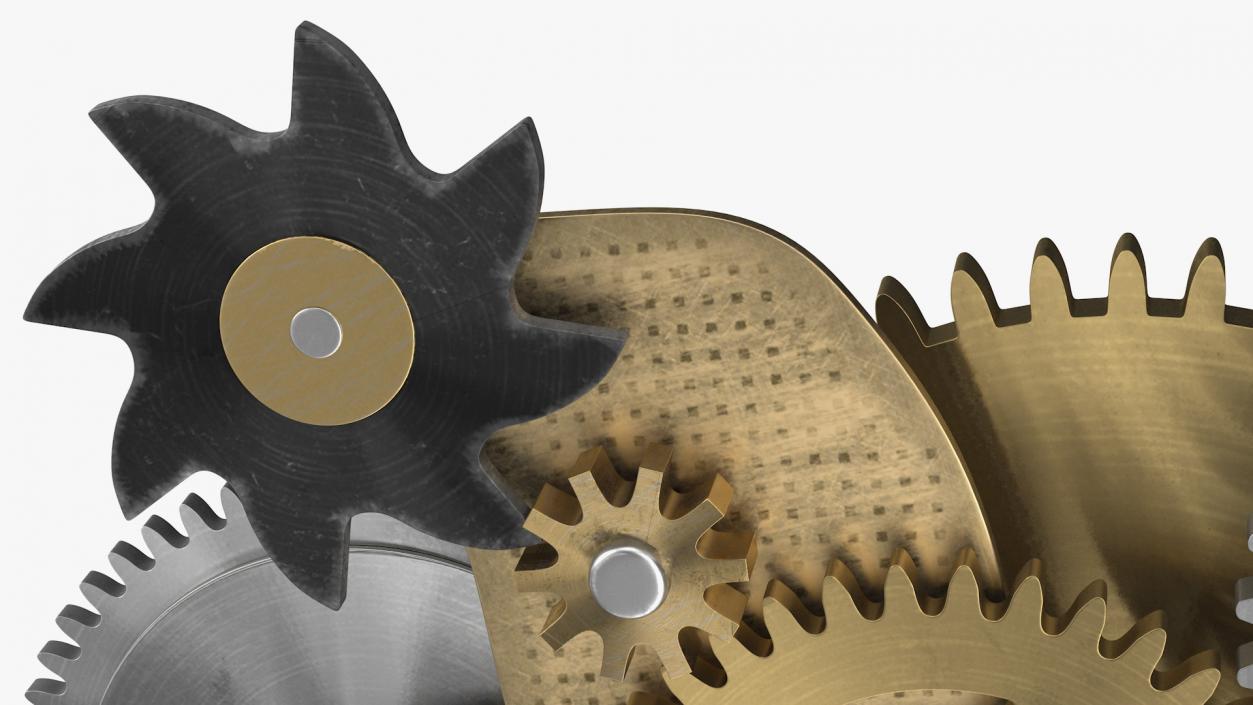 3D model Cog Gears Mixed