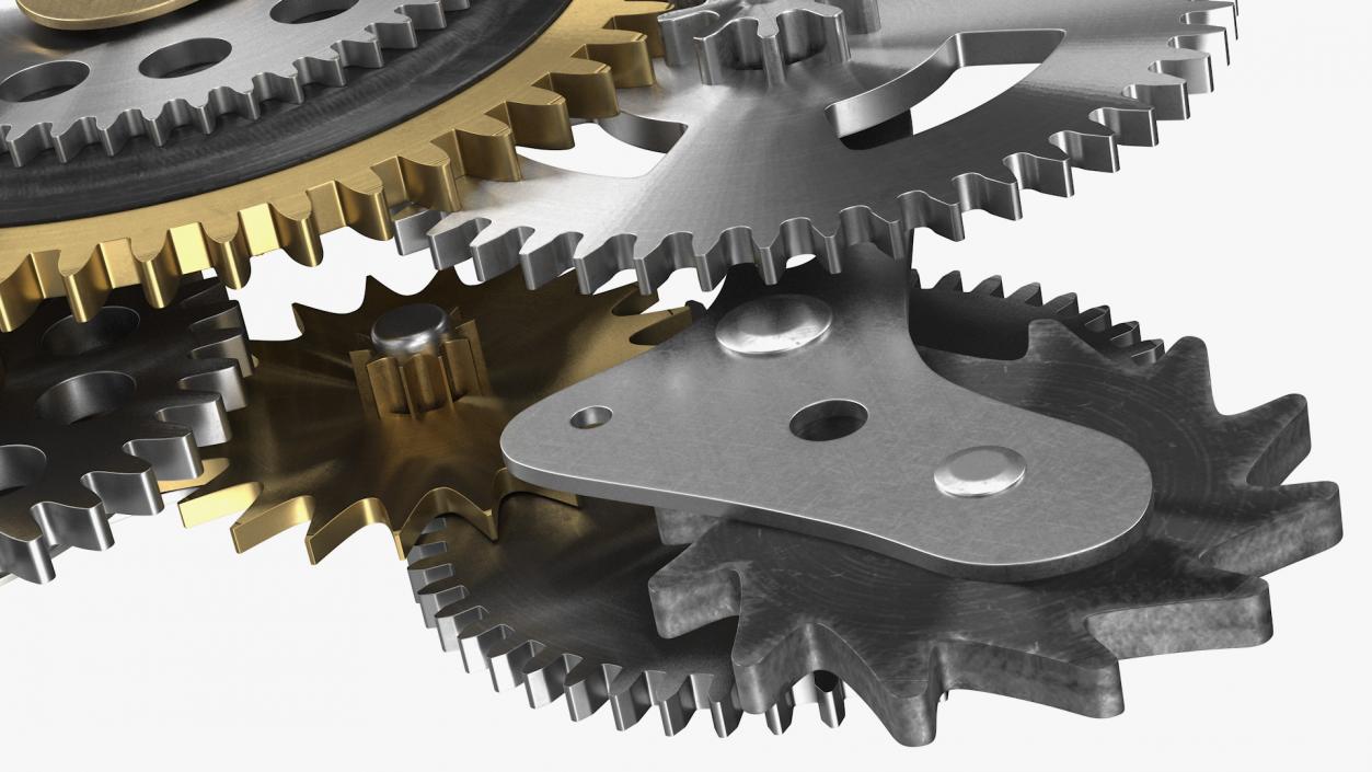 3D model Cog Gears Mixed