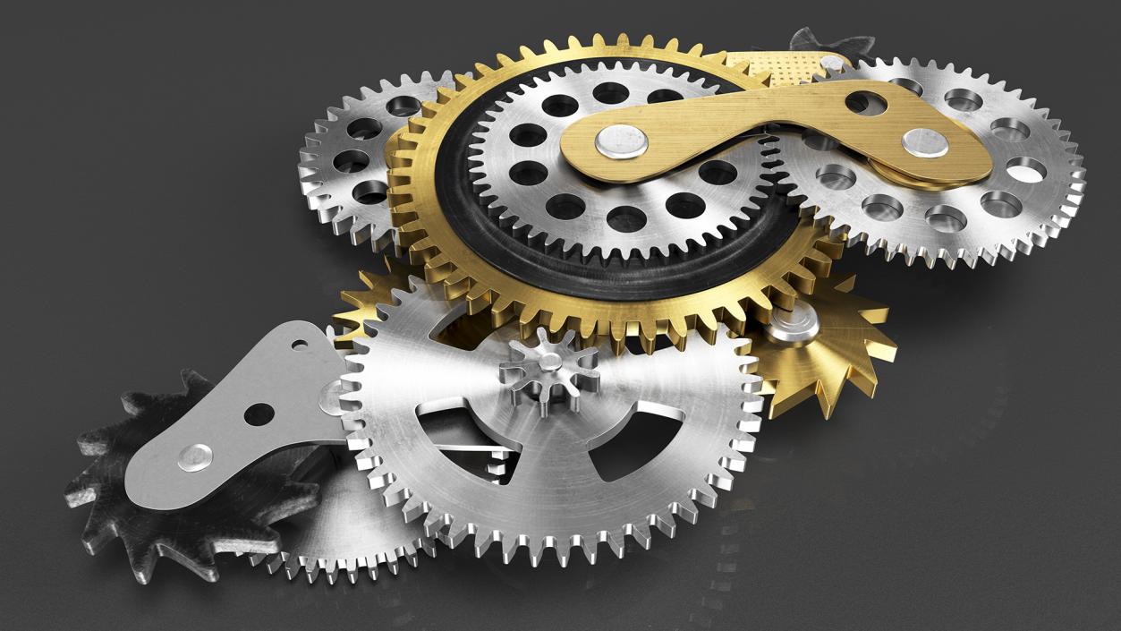 3D model Cog Gears Mixed