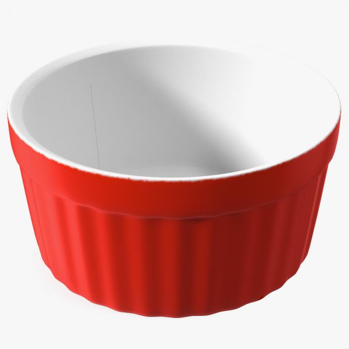 Gravy Boat Red 3D model