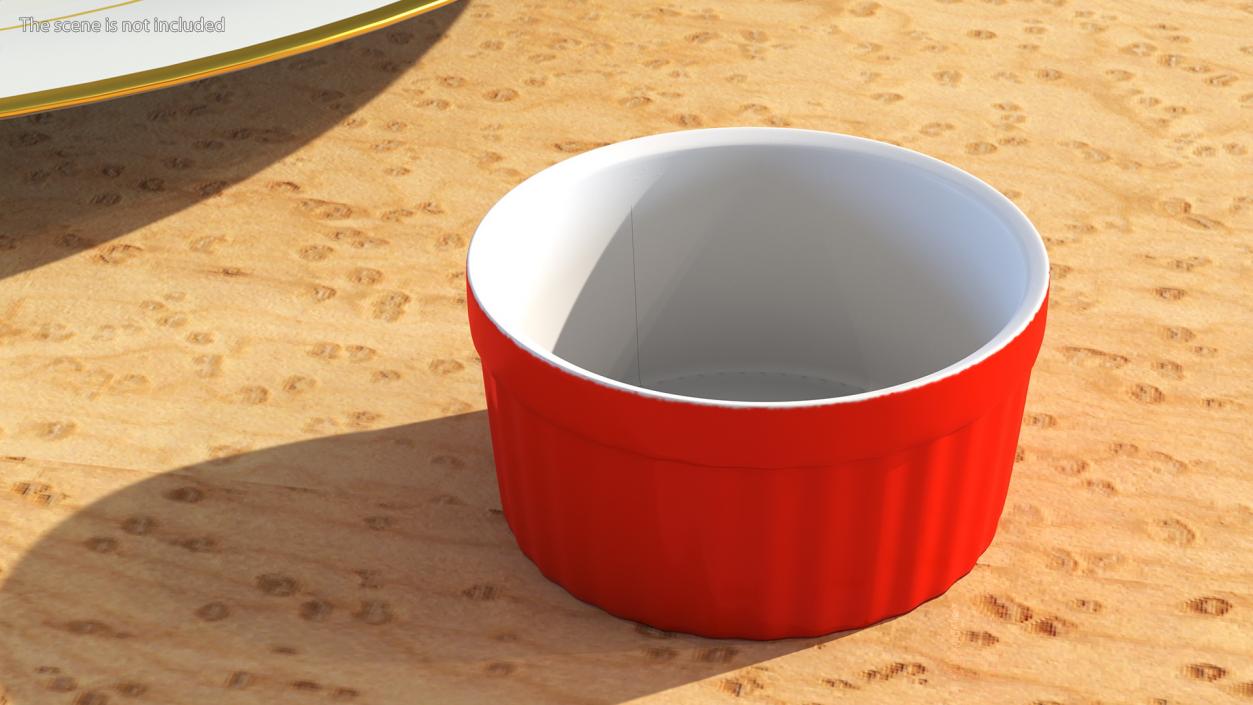 Gravy Boat Red 3D model