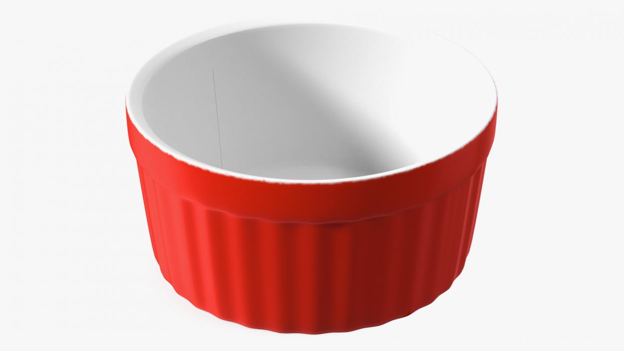 Gravy Boat Red 3D model