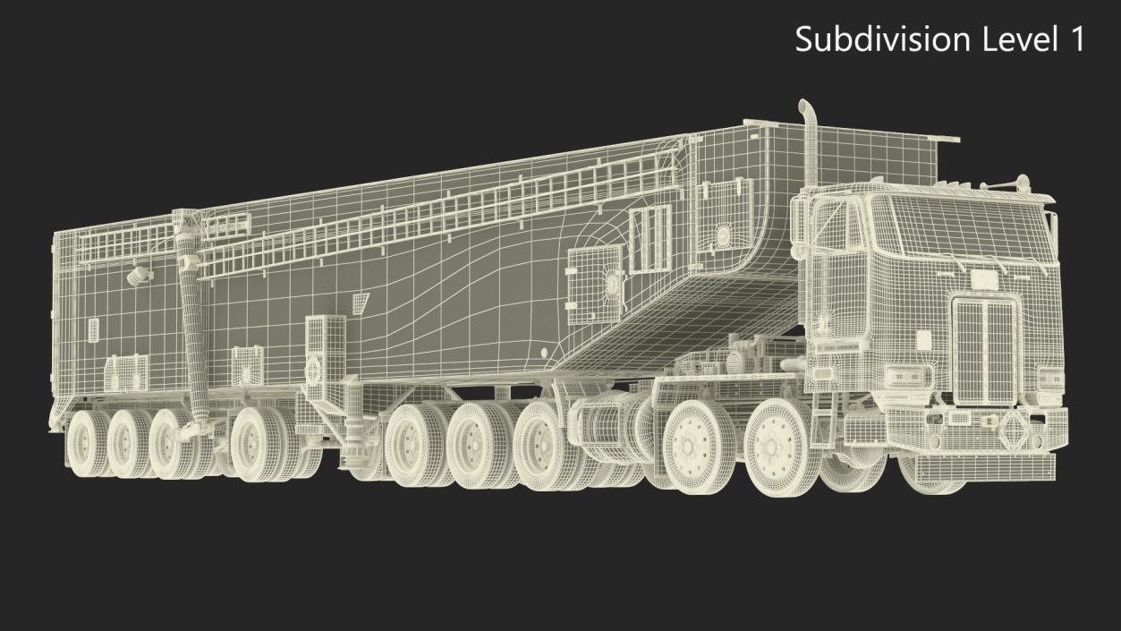 3D Minuteman Transporter Erector Loader