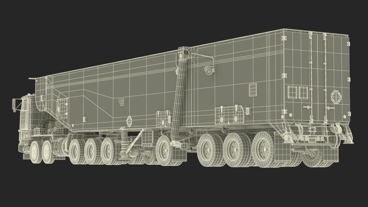 3D Minuteman Transporter Erector Loader