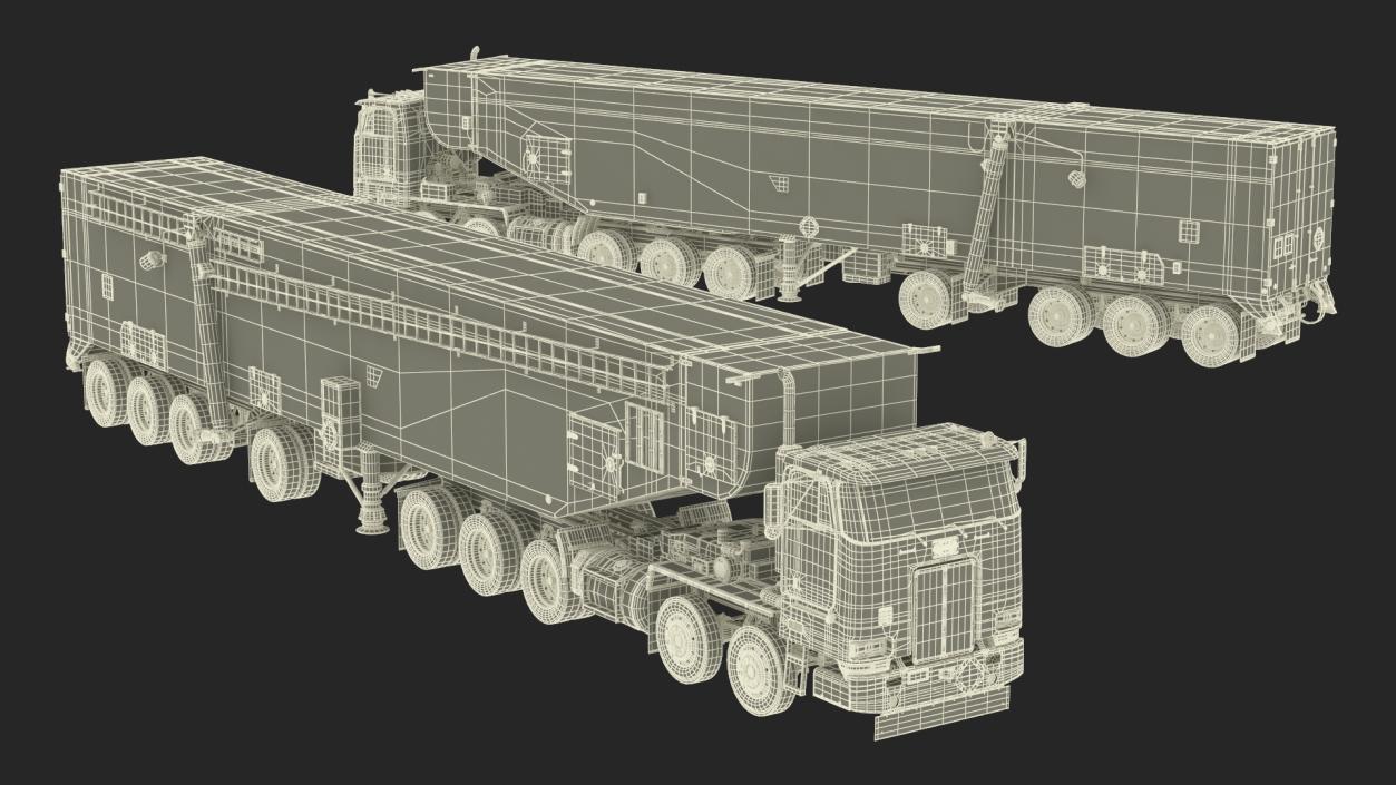 3D Minuteman Transporter Erector Loader