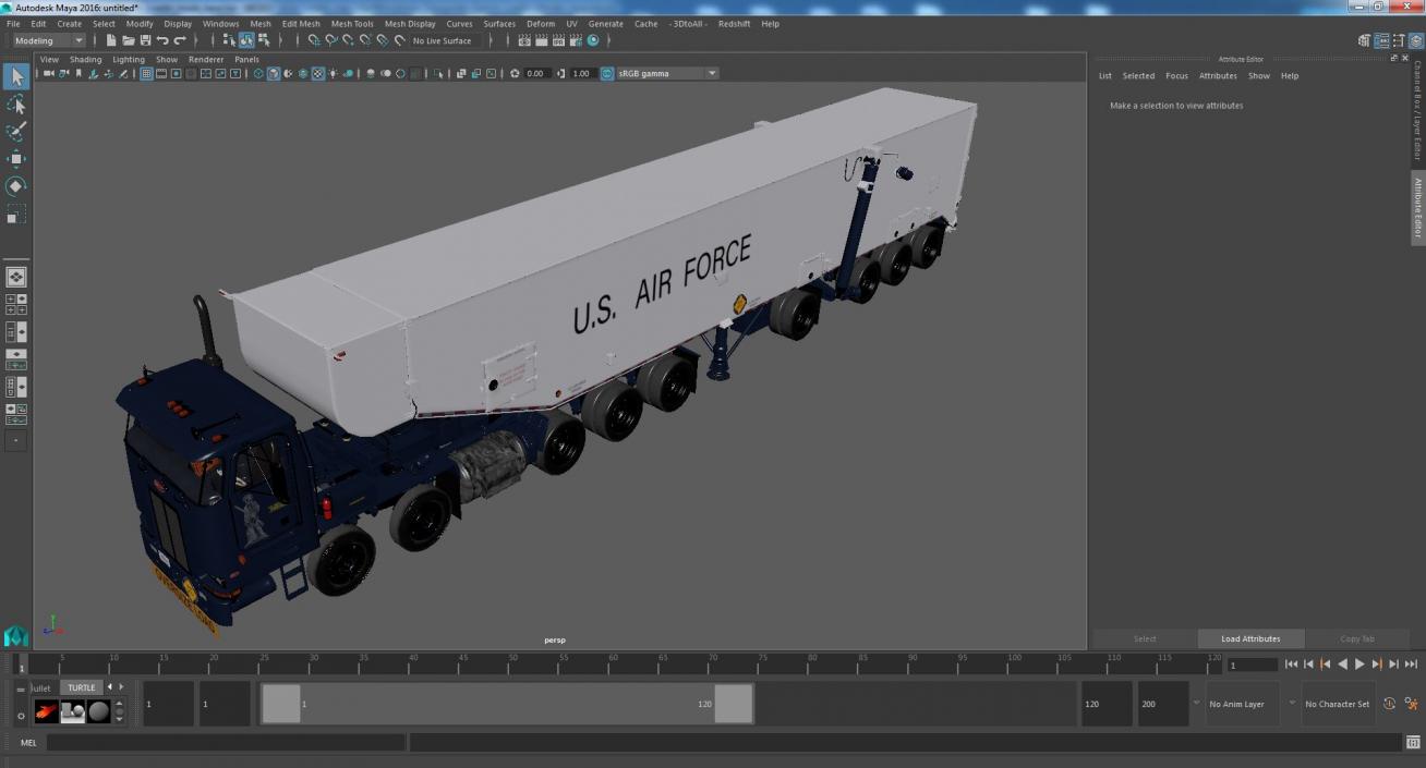 3D Minuteman Transporter Erector Loader