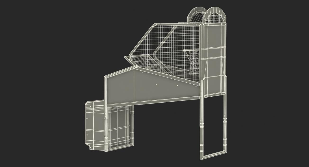 3D model Arcade Basketball Game Machine