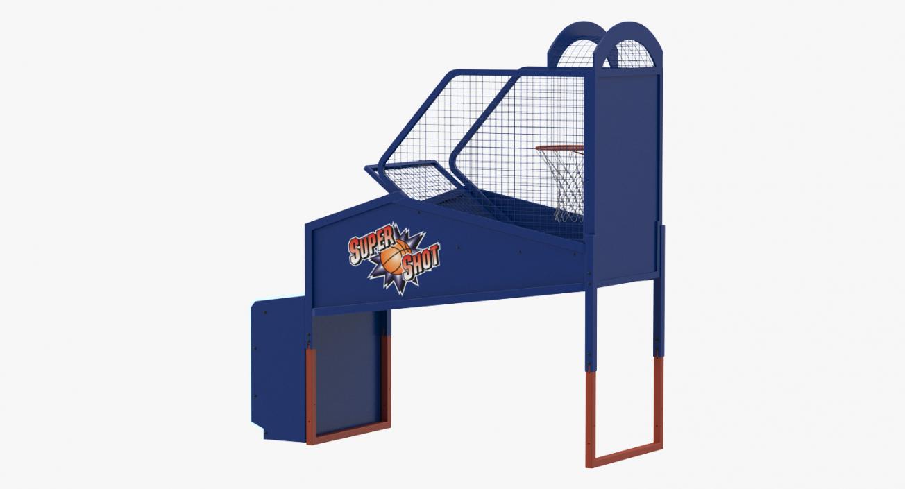 3D model Arcade Basketball Game Machine