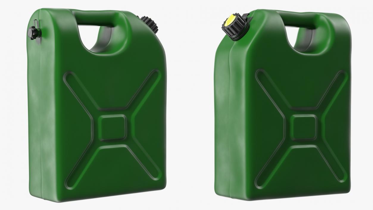 Plastic Jerry Can 3D