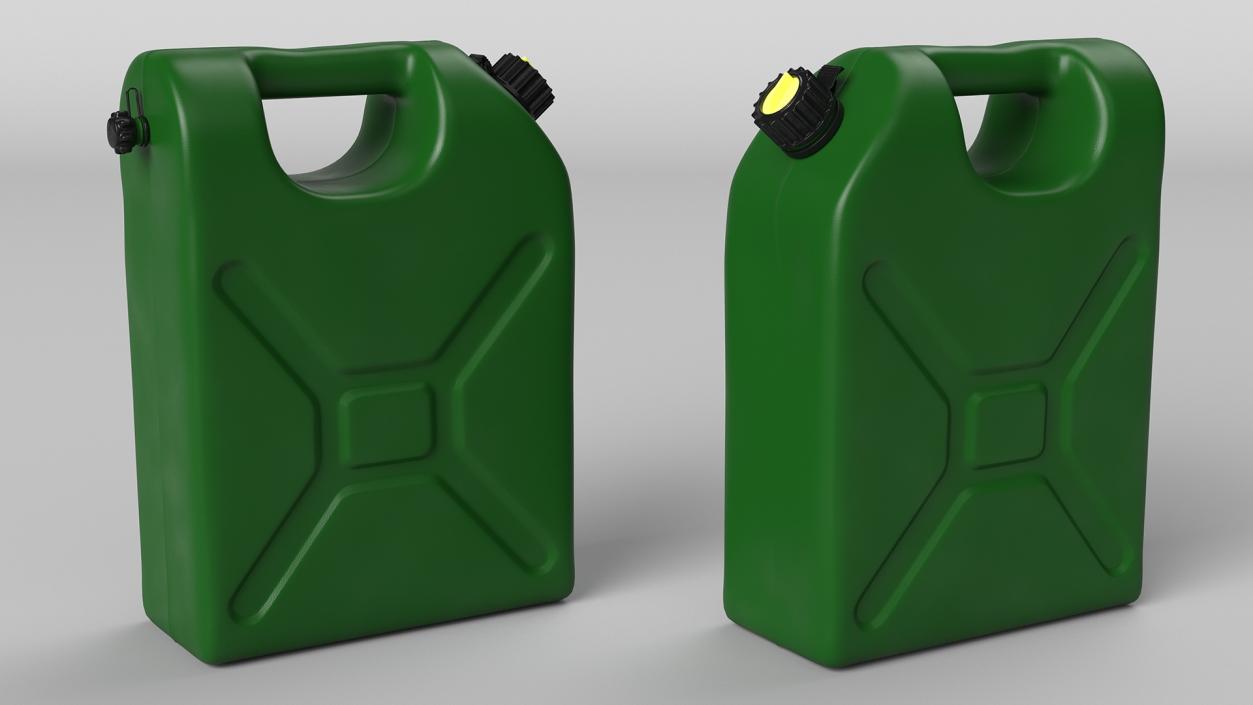 Plastic Jerry Can 3D