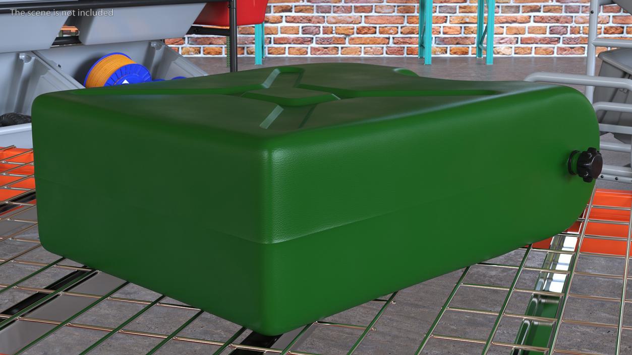 Plastic Jerry Can 3D