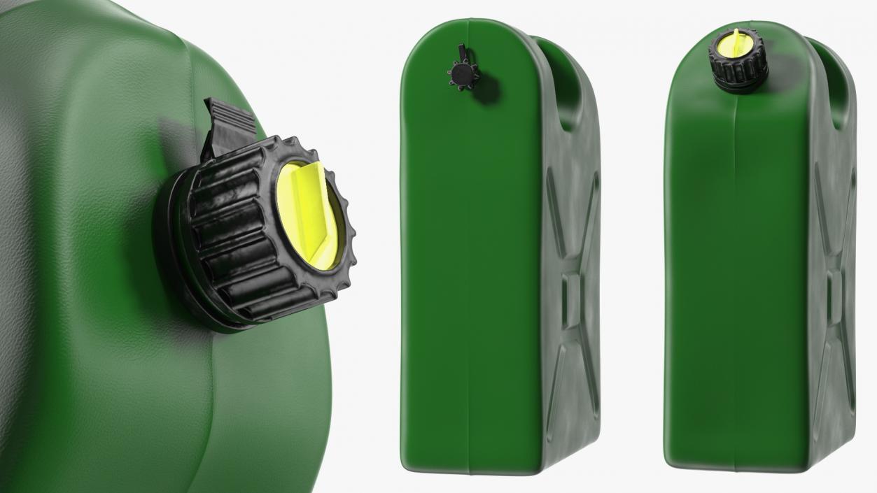 Plastic Jerry Can 3D