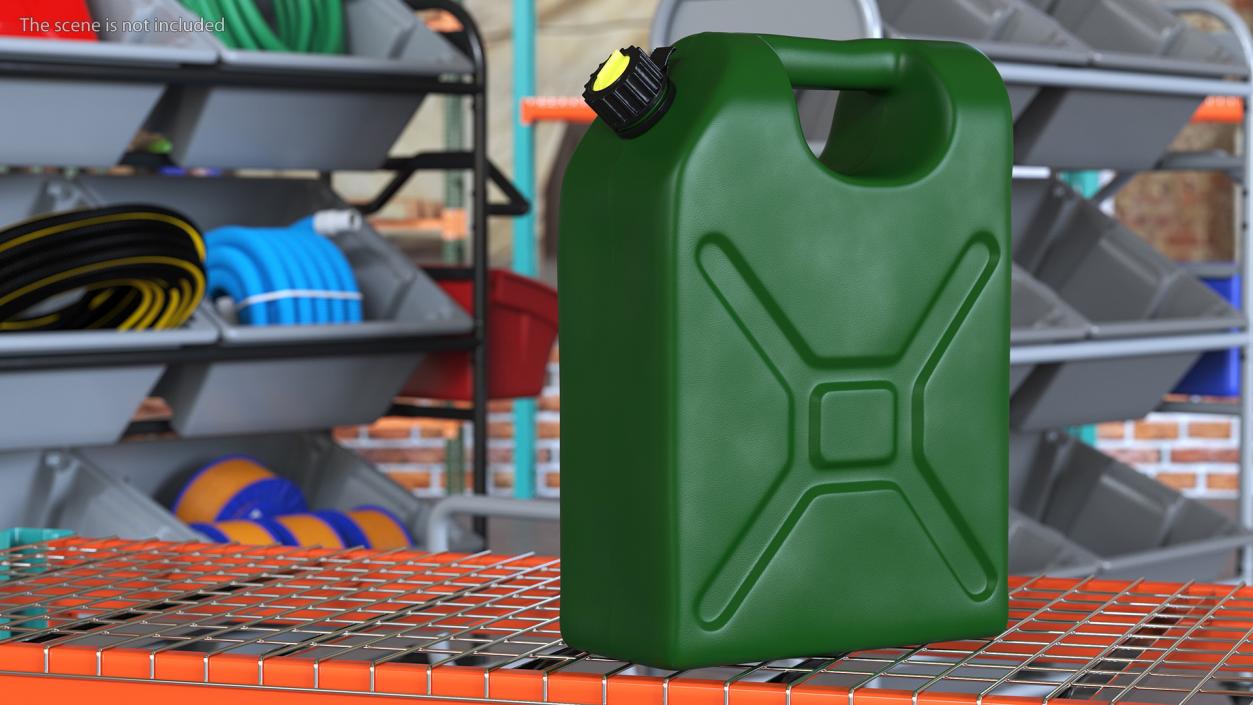 Plastic Jerry Can 3D