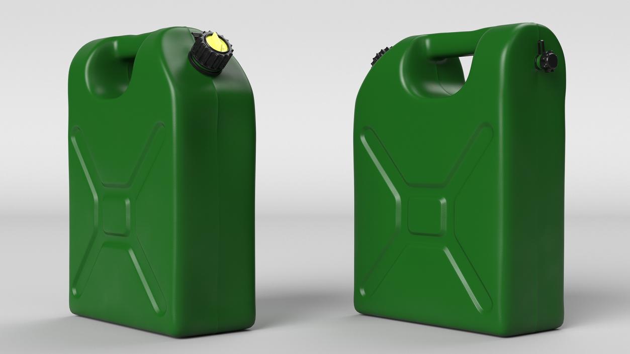 Plastic Jerry Can 3D