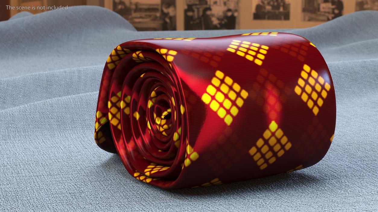 3D model Silk Tie