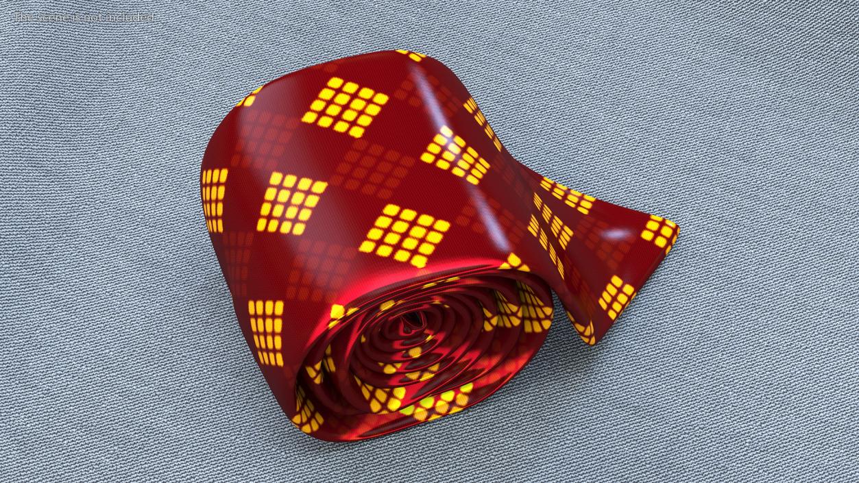 3D model Silk Tie