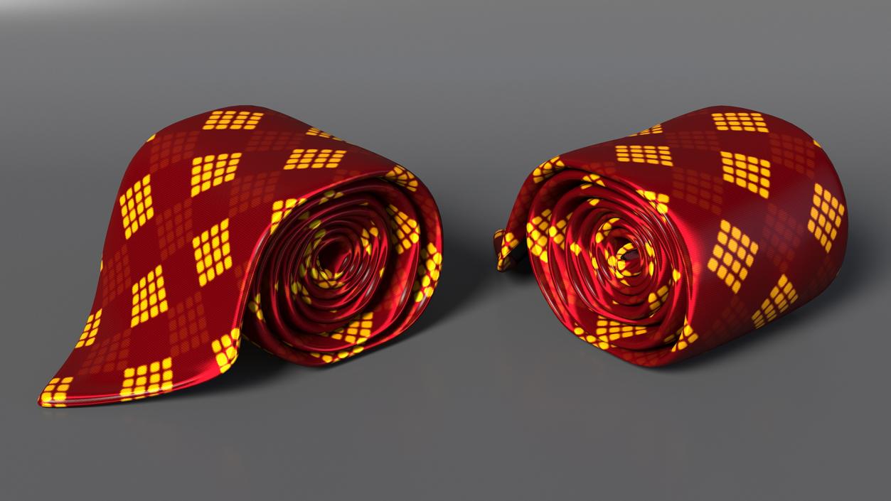 3D model Silk Tie