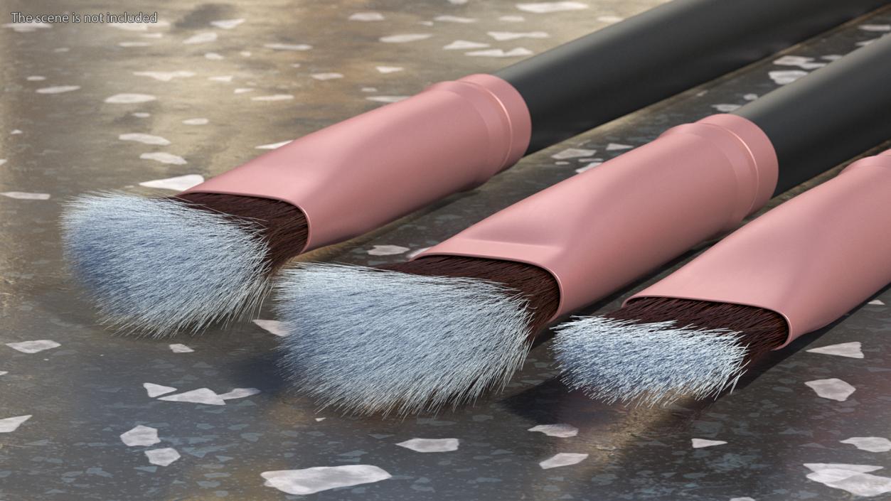 3D Concealer Detail and Blending Makeup Brush Fur