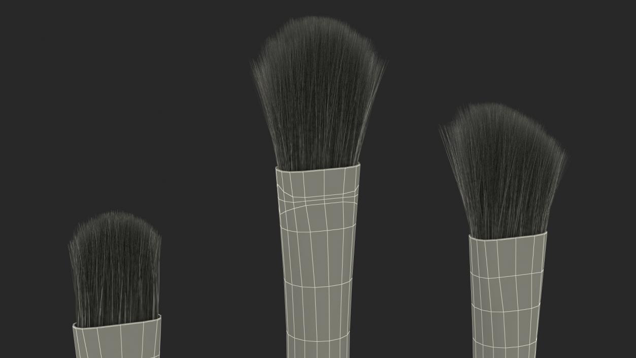 3D Concealer Detail and Blending Makeup Brush Fur