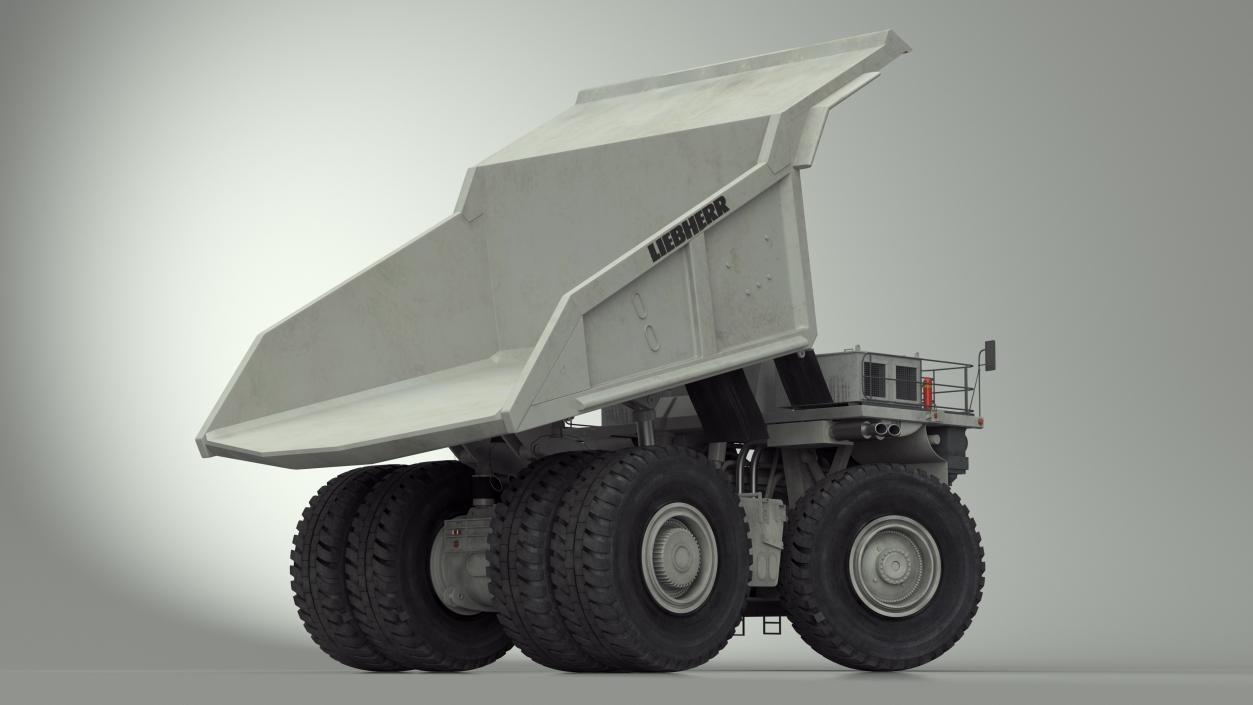 3D Liebherr T 282B Haul Truck Rigged model