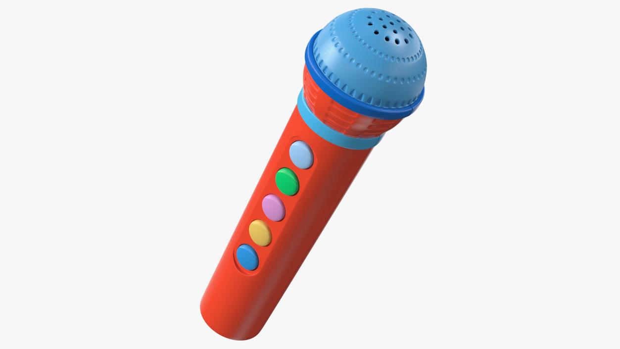 Kids Microphone Toy 3D model