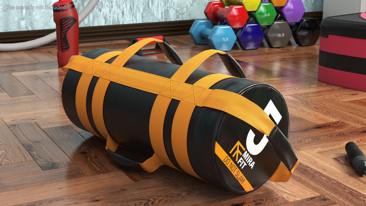 3D model Mirafit Gym Power Bag 5kg