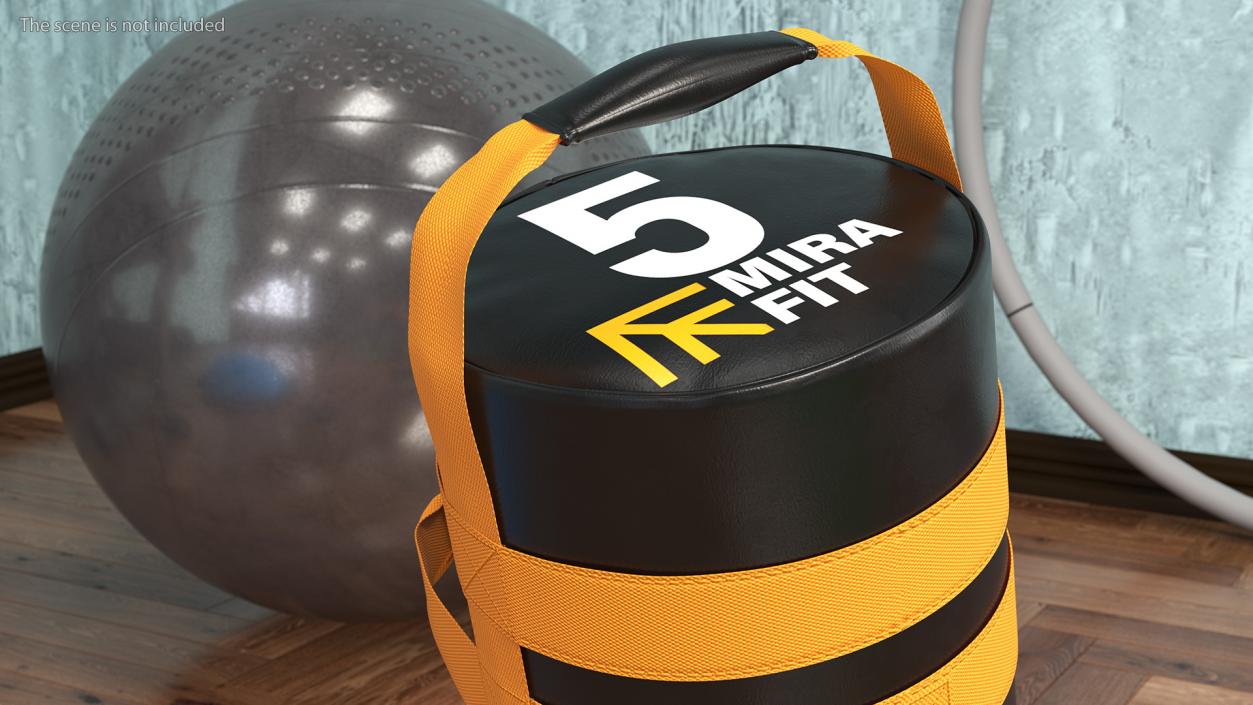 3D model Mirafit Gym Power Bag 5kg