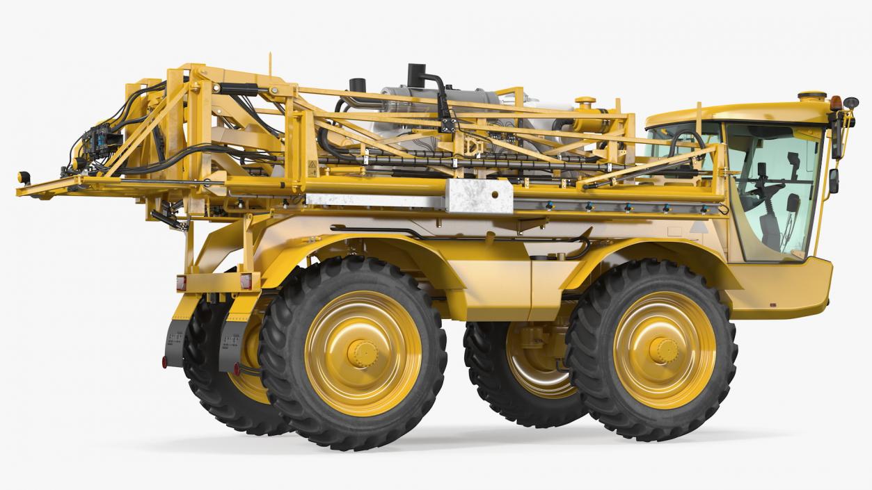 3D Self Propelled Crop Sprayer Clean model