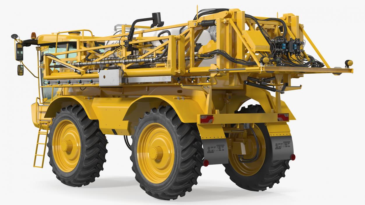 3D Self Propelled Crop Sprayer Clean model