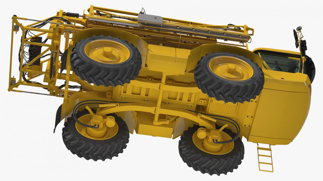 3D Self Propelled Crop Sprayer Clean model