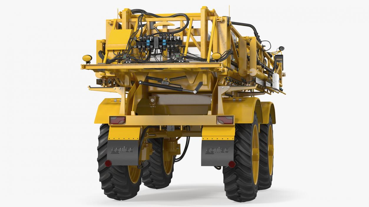 3D Self Propelled Crop Sprayer Clean model