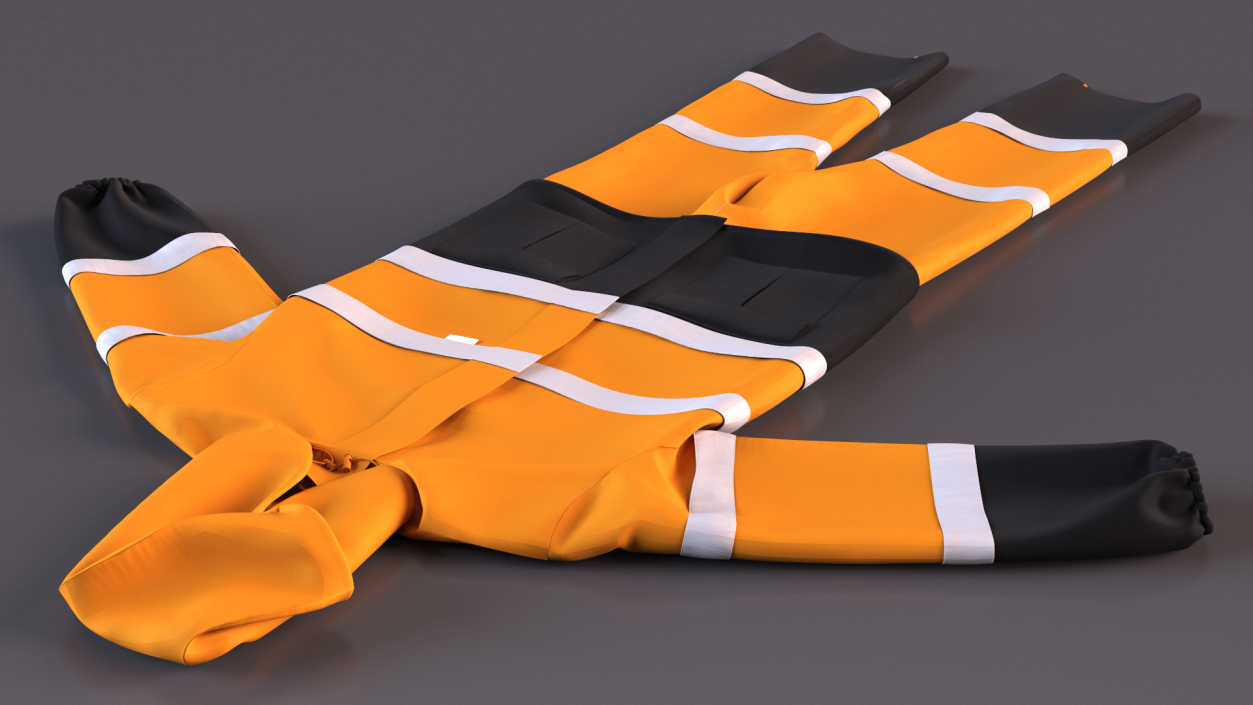 Safety Rain Suit High Visibility 3D