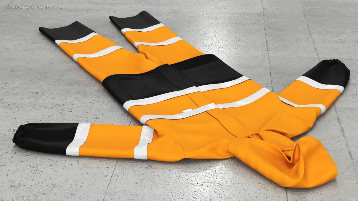 Safety Rain Suit High Visibility 3D