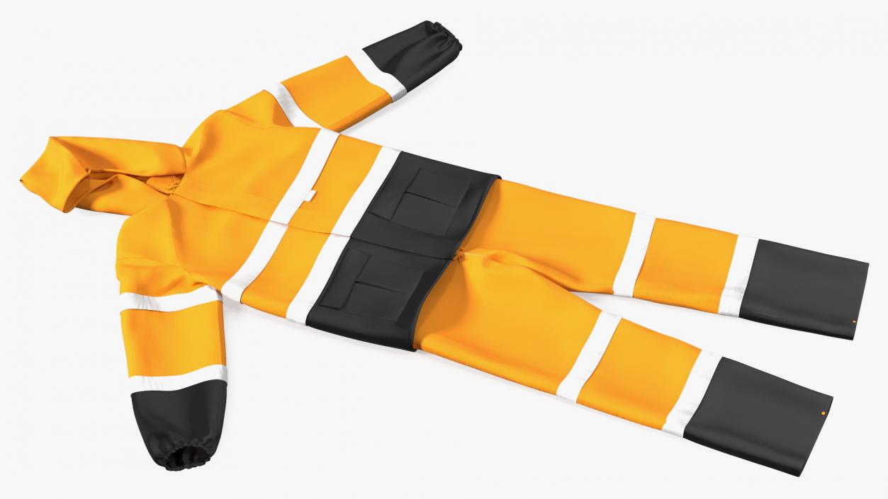 Safety Rain Suit High Visibility 3D