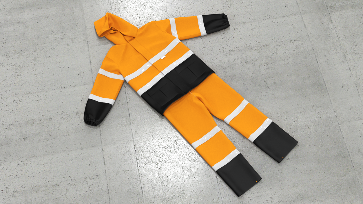 Safety Rain Suit High Visibility 3D