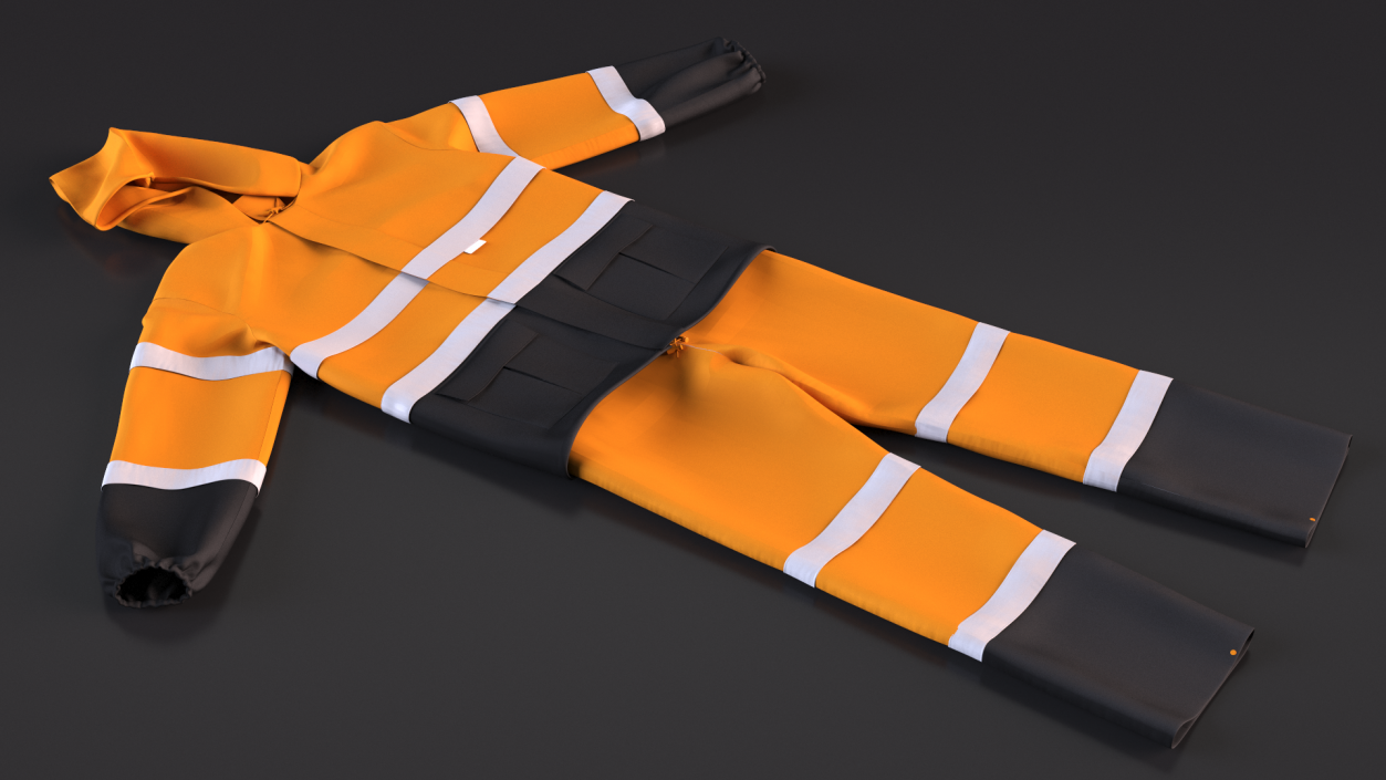 Safety Rain Suit High Visibility 3D