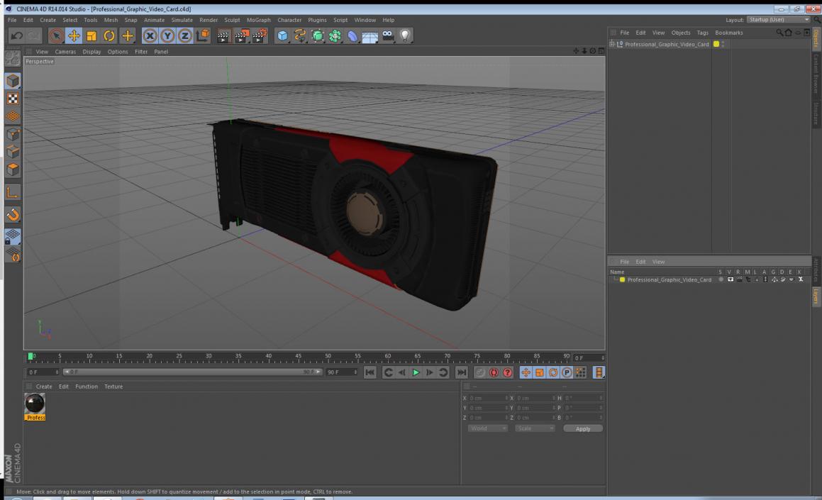 3D Professional Graphic Video Card