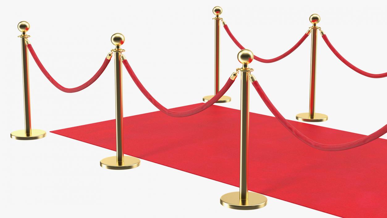 3D model Red Carpet