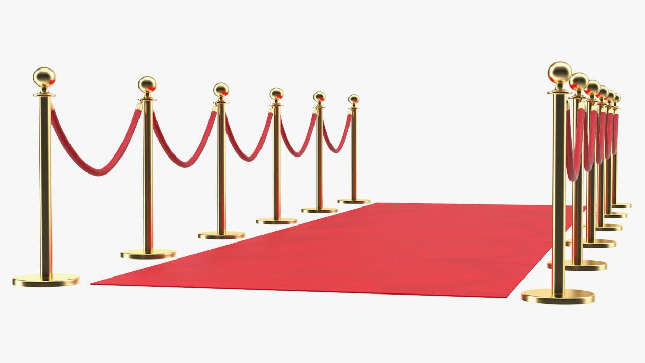 3D model Red Carpet