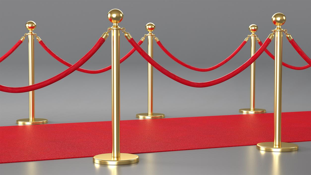 3D model Red Carpet