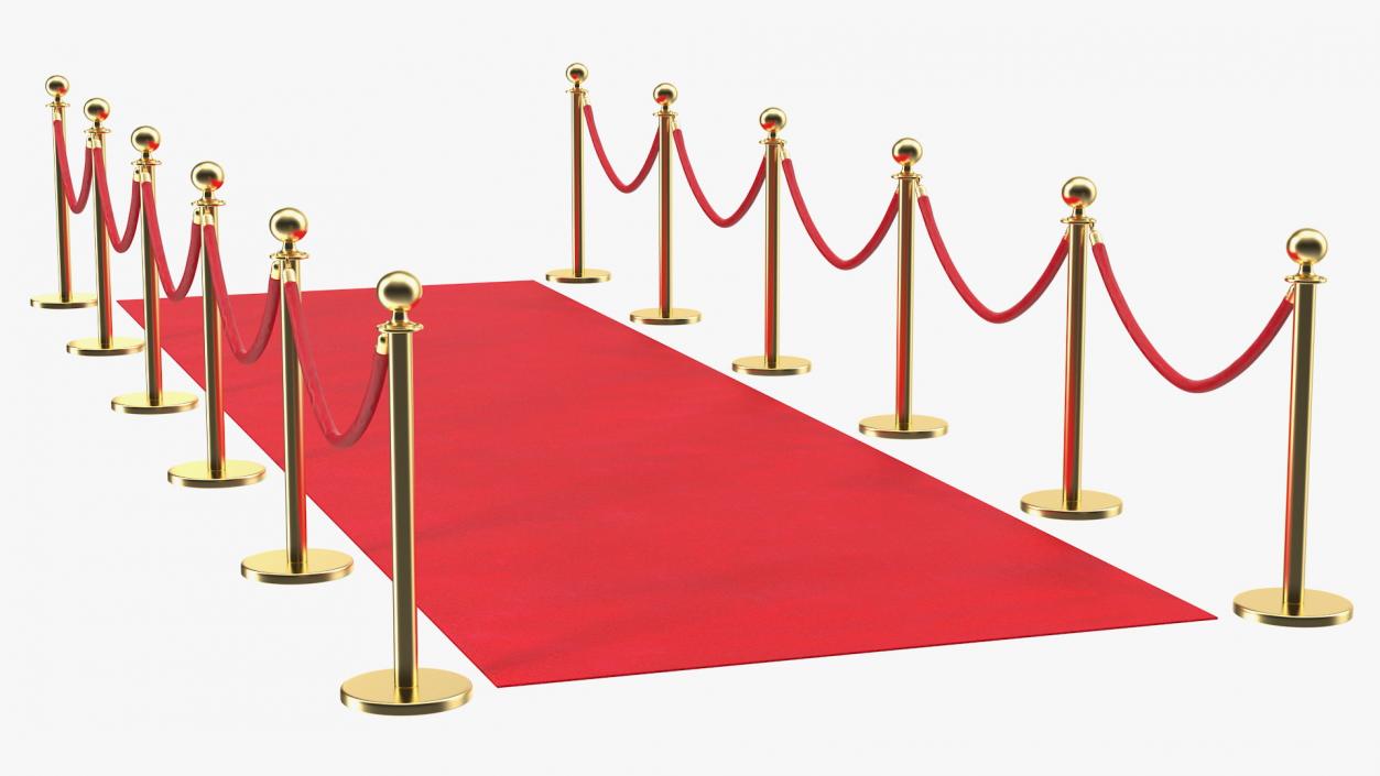 3D model Red Carpet