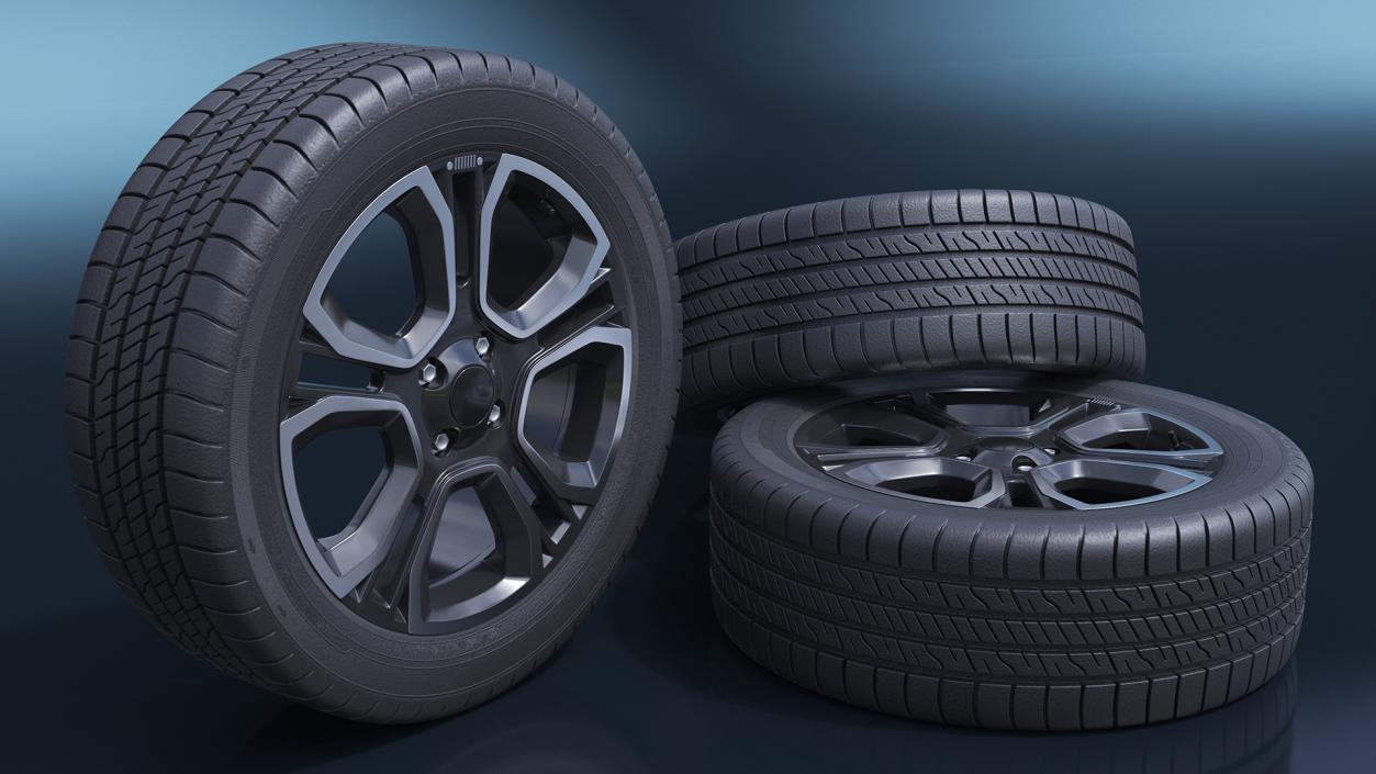 3D model Crossover Wheel