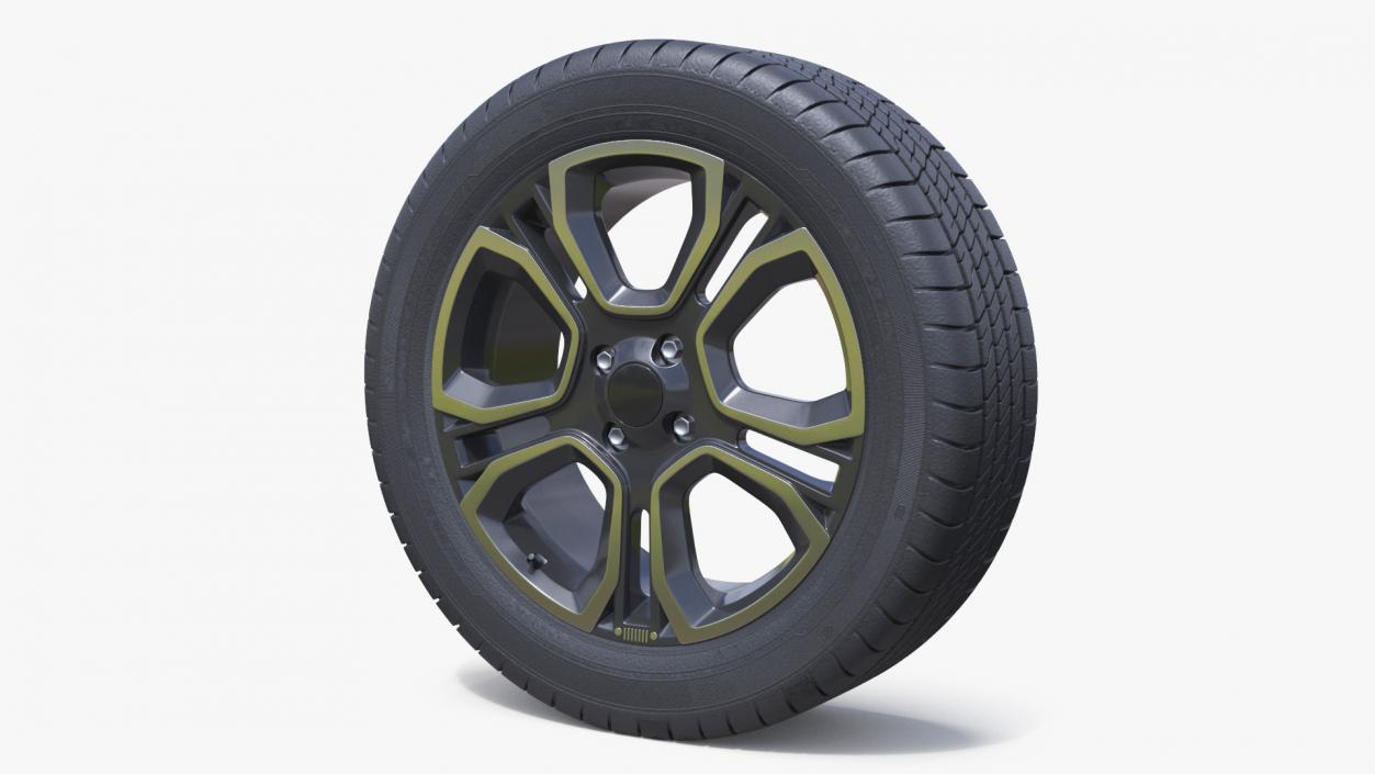 3D model Crossover Wheel