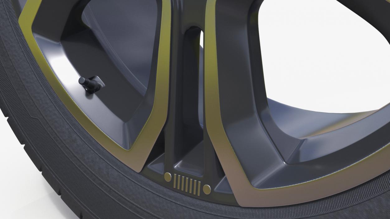 3D model Crossover Wheel