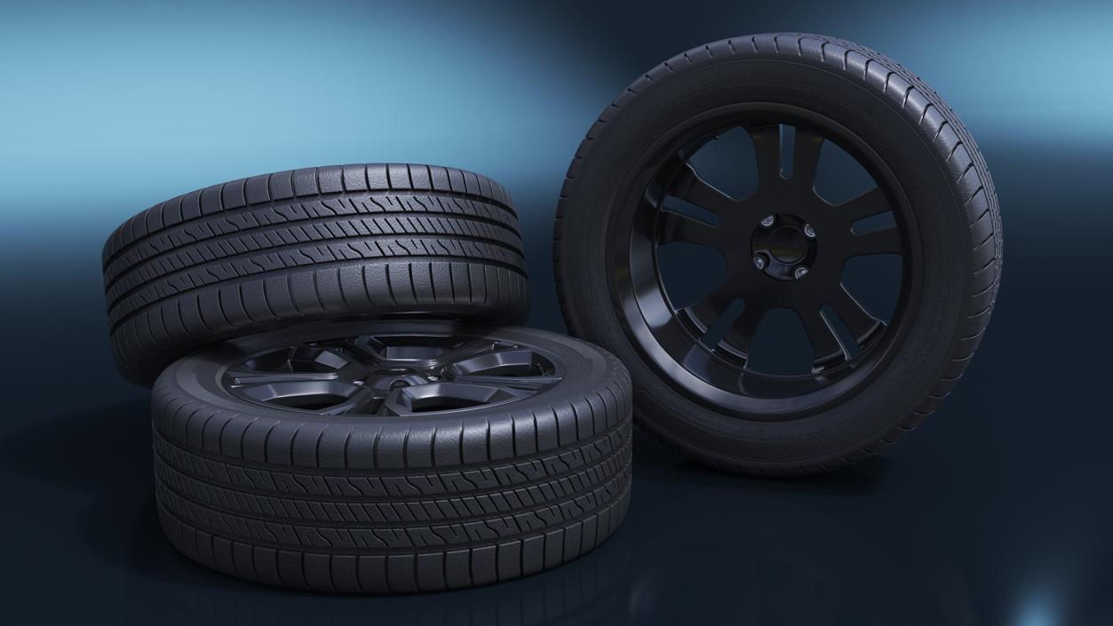 3D model Crossover Wheel