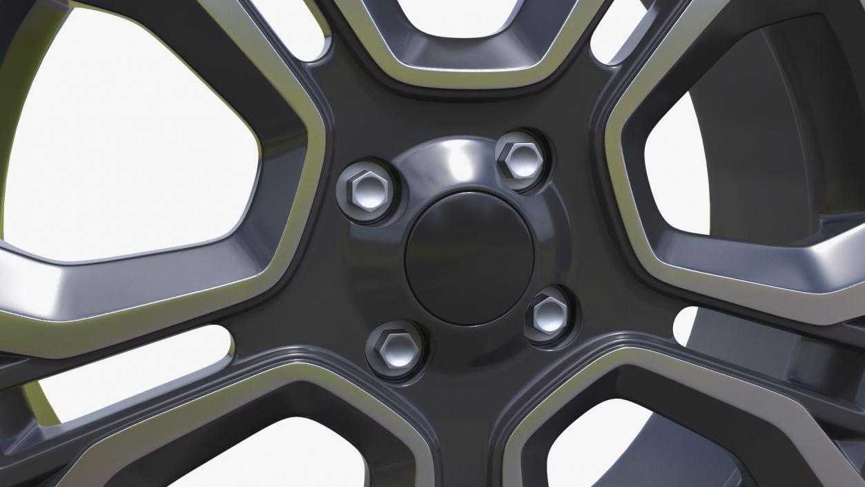 3D model Crossover Wheel