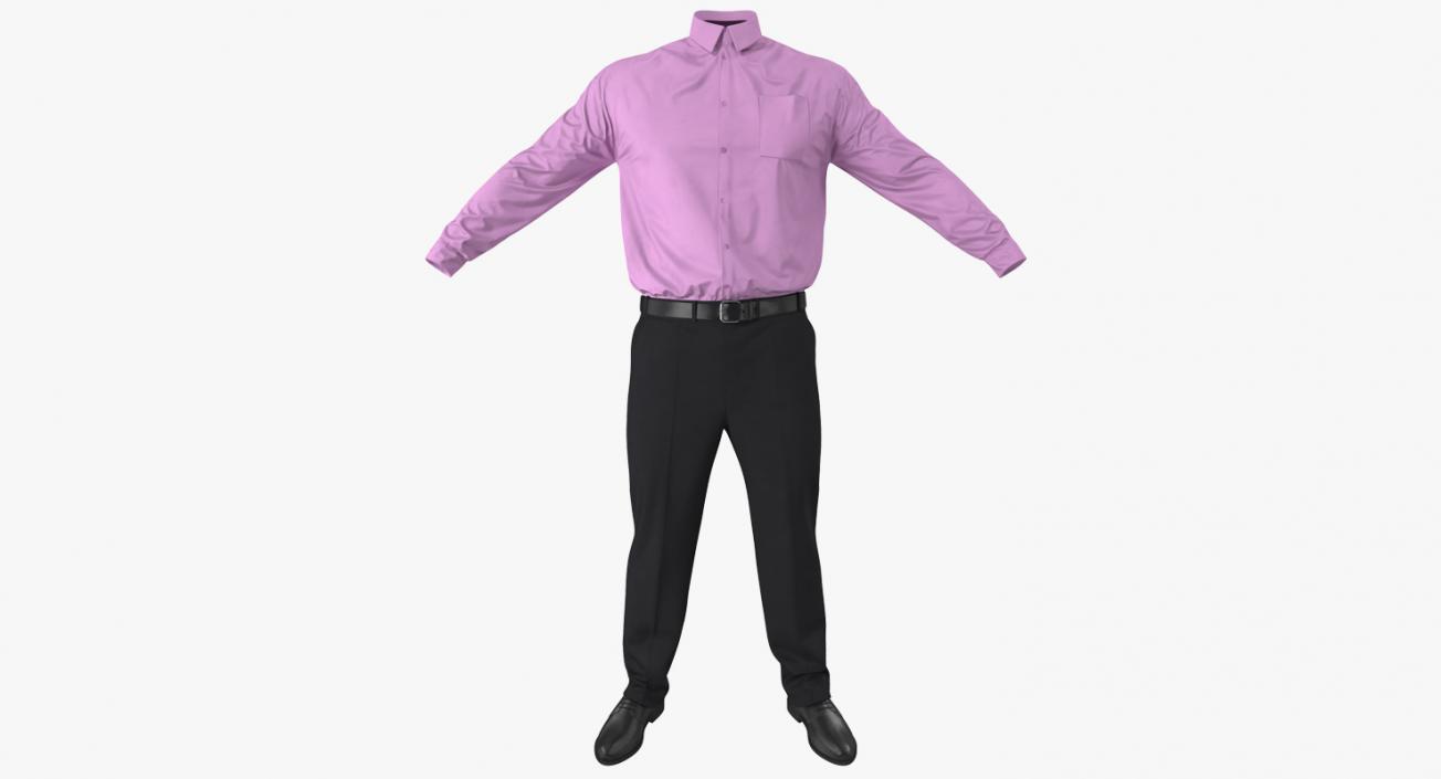 Office Wear for Men 3D model